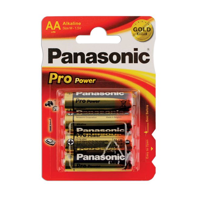 Connect Panasonic Pro Power AA Battery 4pc 30665 Tool Connection - Town Tools 