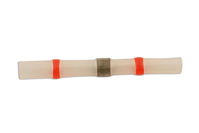 Connect Red Solder Type Heat Shrink Butt Connector 100pc - CPL