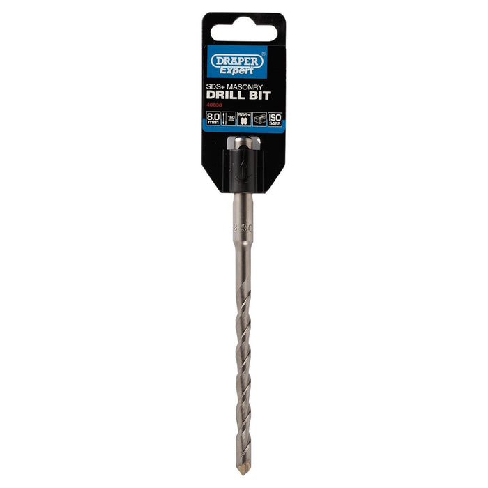 Draper SDS+ Masonry Drill Bit, 8.0 x 160mm 40838