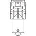 OSRAM LEDriving® SL, P21W, Red, LED signal lamps, Off-road only, non ECE Osram - Town Tools 