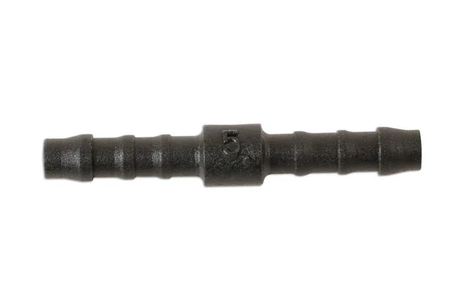 Connect Plastic Pipe Straight Joiner 5mm ID x 45mm 10pc - CPL