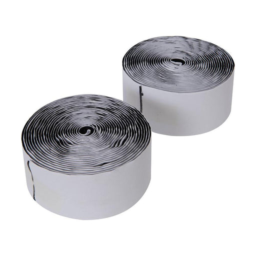 Fixman Hook & Loop Tape Black Self-Adhesive 2pce 50mm x 5m Fixman - Town Tools 