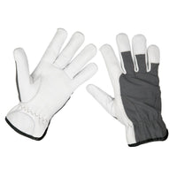 Worksafe Worksafe Super Cool Hide Gloves, Large - Pair 9136L