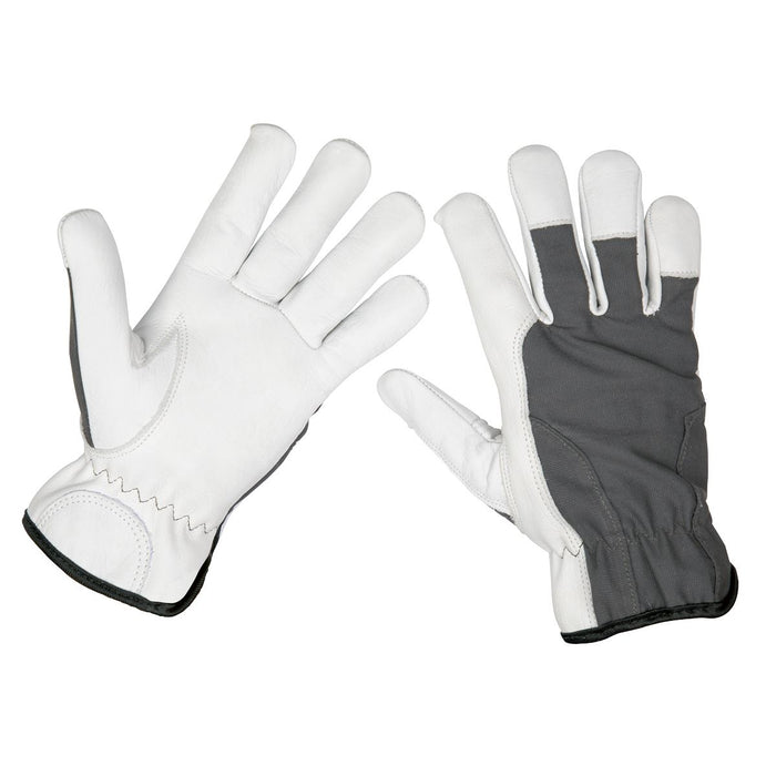 Worksafe Worksafe Super Cool Hide Gloves, Large - Pair 9136L Worksafe - Town Tools 