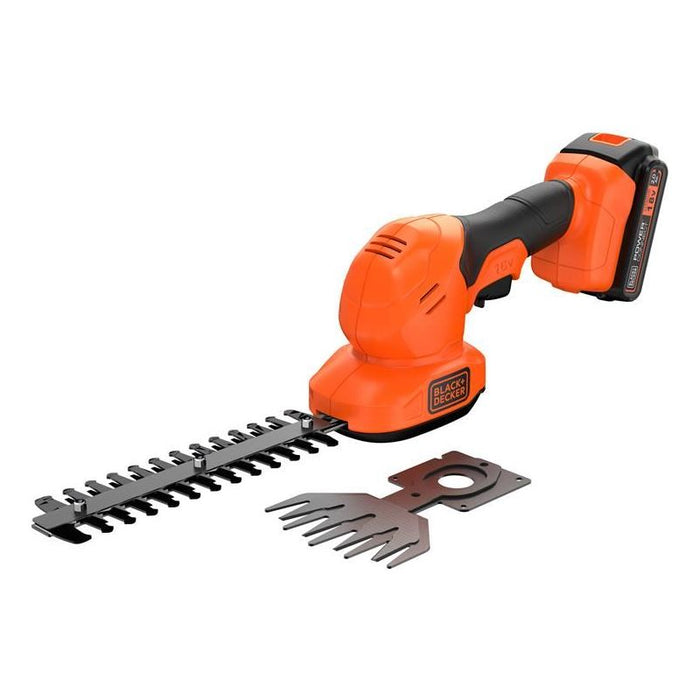 Black + Decker BCSS18D1 Shear Shrubber 18V 1 x 2.0Ah Li-ion BLACK + DECKER - Town Tools