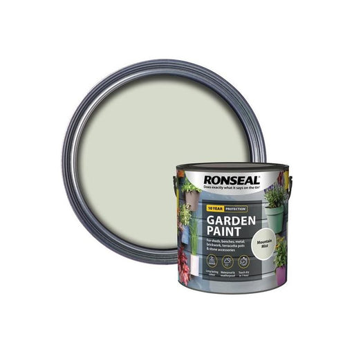 Ronseal Garden Paint Mountain Mist 2.5 litre Ronseal - Town Tools