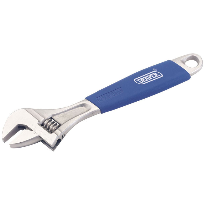 Draper Soft Grip Adjustable Wrench, 250mm 88603 Draper - Town Tools 