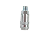 Connect Fastflow Single Action Airline Coupling, Male 1/4" BSP 3pc - CPL