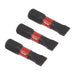 Sealey Slotted 6.5mm Impact Power Tool Bits 25mm 3pc AK8203 Sealey - Town Tools 