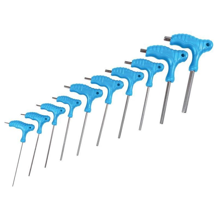 Bluespot Tools Metric T-Handle Hex Key Set, 10 Piece BlueSpot Tools - Town Tools