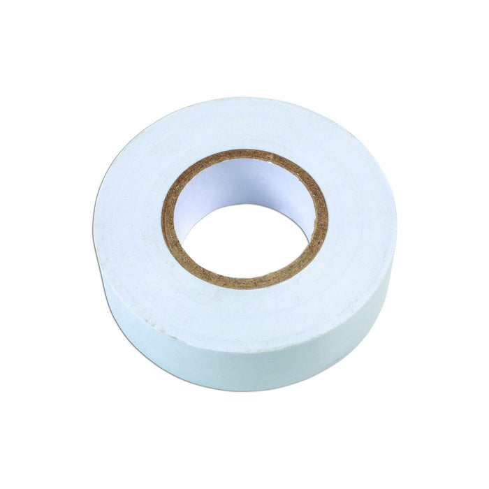 Tool Connection White PVC Insulation Tape 19mm x 20m 10pc 30381 Tool Connection - Town Tools 