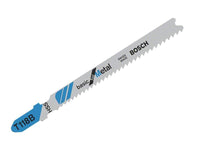 Bosch Powertool Accessories T 118 B Basic for Metal Jigsaw Blade 92mm Pack of 5