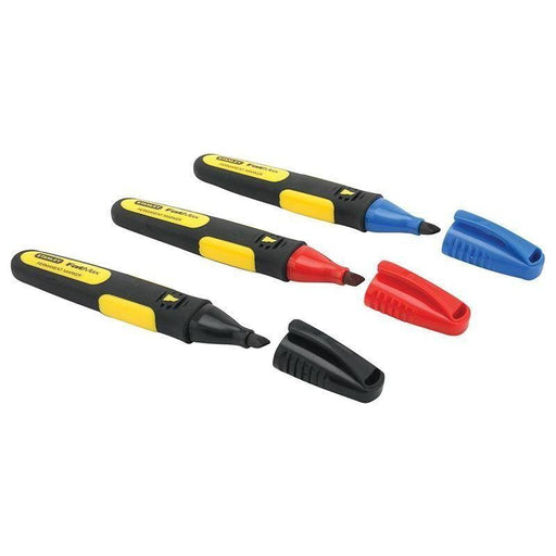 Stanley® Hand Tools FatMax® Chisel Tip Marker (Pack 3) STANLEY® Hand Tools - Town Tools