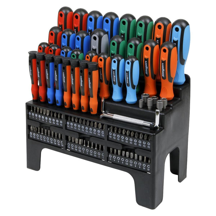 Siegen Siegen Screwdriver, Bit & Nut Driver Set 100pc S01248 Siegen - Town Tools 