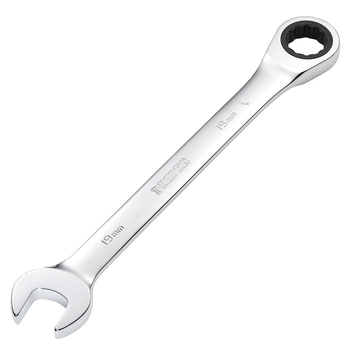 Draper Metric Ratcheting Combination spanner (group 1) 6-27mm