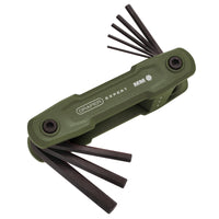 Draper Expert Metric Folding Hex Key Set (8 Piece) - 8MFHKS