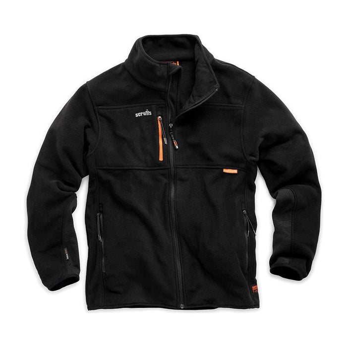 Scruffs Eco Abratect Worker Fleece Black XL Scruffs - Town Tools 