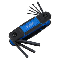 Draper Folding Hex Key Set (8 Piece) - 8FHKSMM