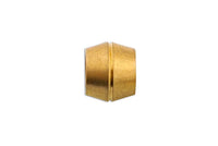 Connect Brass Olive Barrel 100pc 5-10