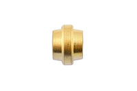 Connect Brass Olive Stepped 100pc 3-10