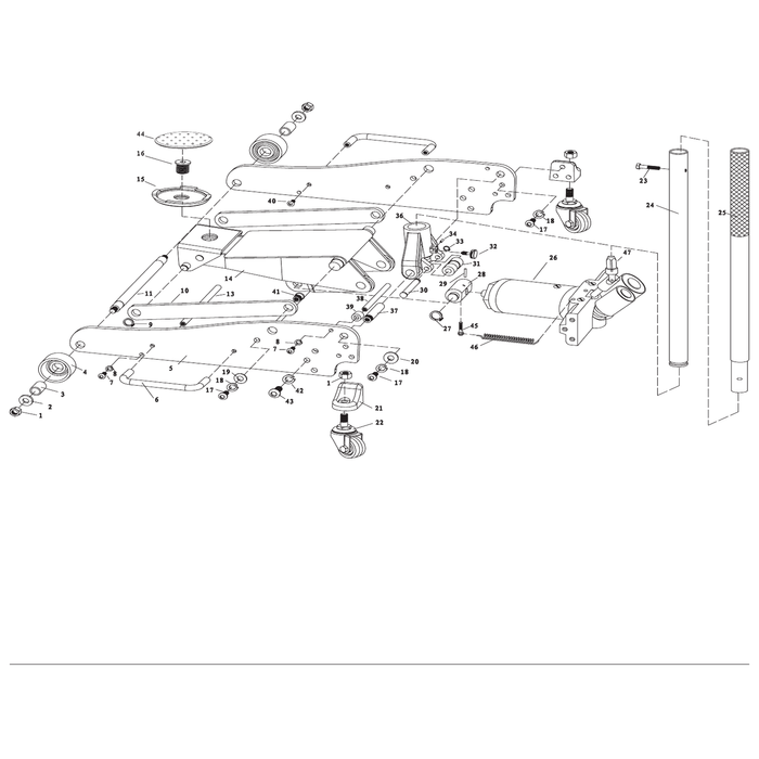 Draper Handle Set Screw YTJAS250-32