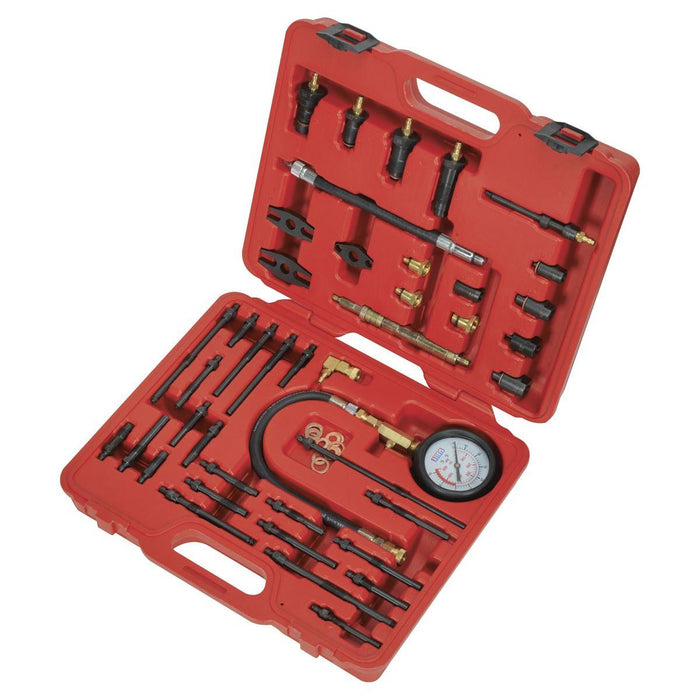 Sealey Petrol & Diesel Master Compression Test Kit VSE3155 Sealey - Town Tools 