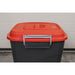 Sealey Refuse/Storage Bin 50L Red BM50R Sealey - Town Tools 