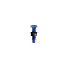 Connect Nylon 1" Bolt & Nut Number Plate Fixings, Blue 100pc Connect - Town Tools