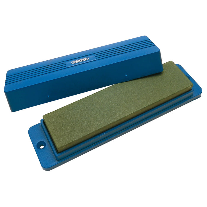 Draper Silicone Carbide Sharpening Stone with Box, 200 x 50 x 25mm - 1008/45A
