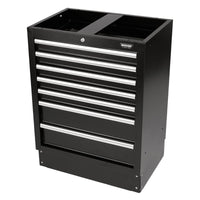 BUNKER Modular Floor Cabinet, 7 Drawer, 680mm - MS400-7BU