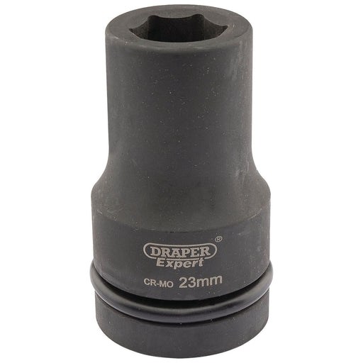 Draper Expert HI-TORQ 6 Point Deep Impact Socket, 1" Sq. Dr., 23mm Draper - Town Tools 