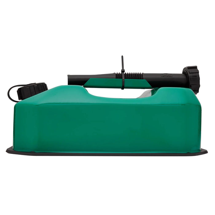Draper Flat Steel Fuel Can, 5L, Green - SFFC5LGR