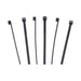 Connect Black Twist-to-Break Cable Tie 200mm x 4.6mm 50pc Connect - Town Tools
