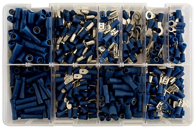 Connect Assorted Blue Terminals Box 280pc - CPL