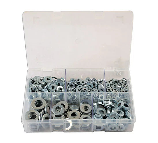 Connect Assorted Form A Flat Washers Box 800pc - CPL