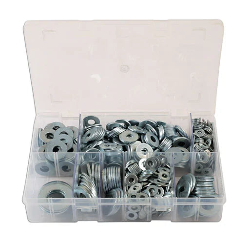 Connect Assorted Form C Flat Washers Box 800pc - CPL
