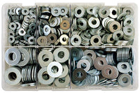 Connect Assorted Imperial Table 4 Flat Washers 800pc - CPL