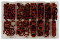 Connect Assorted Imperial Fibre Washers 610pc - CPL