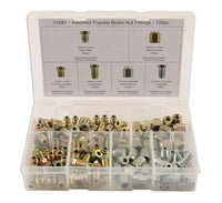 Connect Assorted Brake Nut Fittings 135pc - CPL