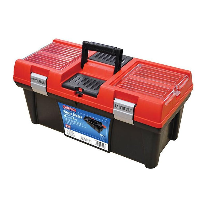 Faithfull Organiser Lid Toolbox 51cm (20in) Faithfull - Town Tools
