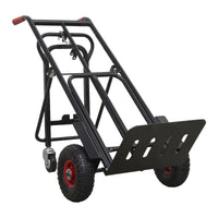 Sealey Heavy-Duty 3-in-1 Sack Truck with PU Tyres 300kg Capacity CST989HD