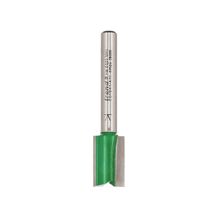 Trend C019 x 1/4 TCT Two Flute Cutter 12.0 x 19.1mm Trend - Town Tools