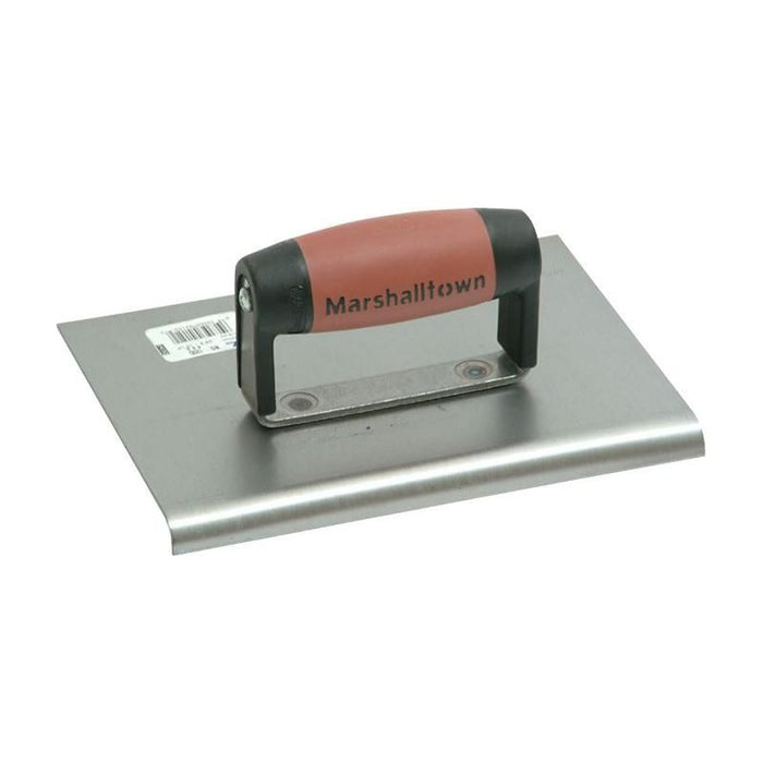 Marshalltown M120D Cement Edger Straight End Durasoft Handle 8 x 6in Marshalltown - Town Tools