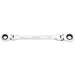 Draper HI-TORQ Metric Flexible Head Double Ring Ratchet Spanner, 10 x 11mm Draper - Town Tools