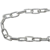 Faithfull Galvanised Chain Link 5mm x 25m Reel - Max. Load 160kg