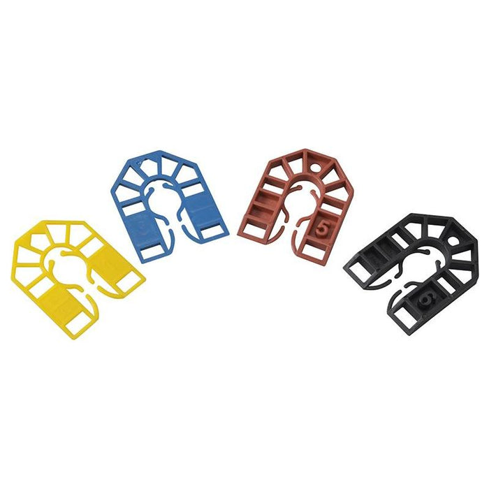 Broadfix Small U-Shim Mixed Clam (Pack 100) Broadfix - Town Tools