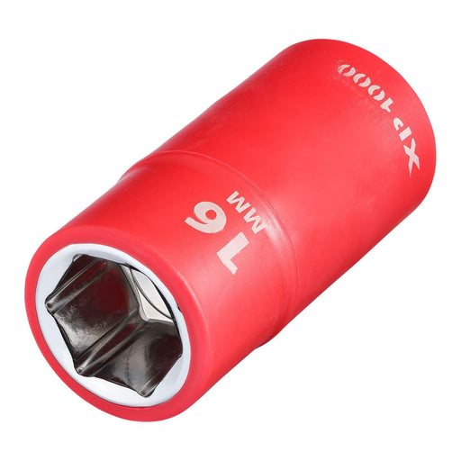 Draper XP1000 VDE Socket, 1/2" Sq. Dr., 16mm Draper - Town Tools