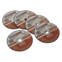 Sealey Cutting Disc75 x 2mm10mm Bore Pack of 5 PTC/3C5