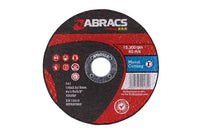 Connect Abracs Flat Cutting Discs x 3.0mm 10pc 100-125mm