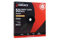 Connect Abracs Emery Roll x 50m x P120 1pc 25-50mm